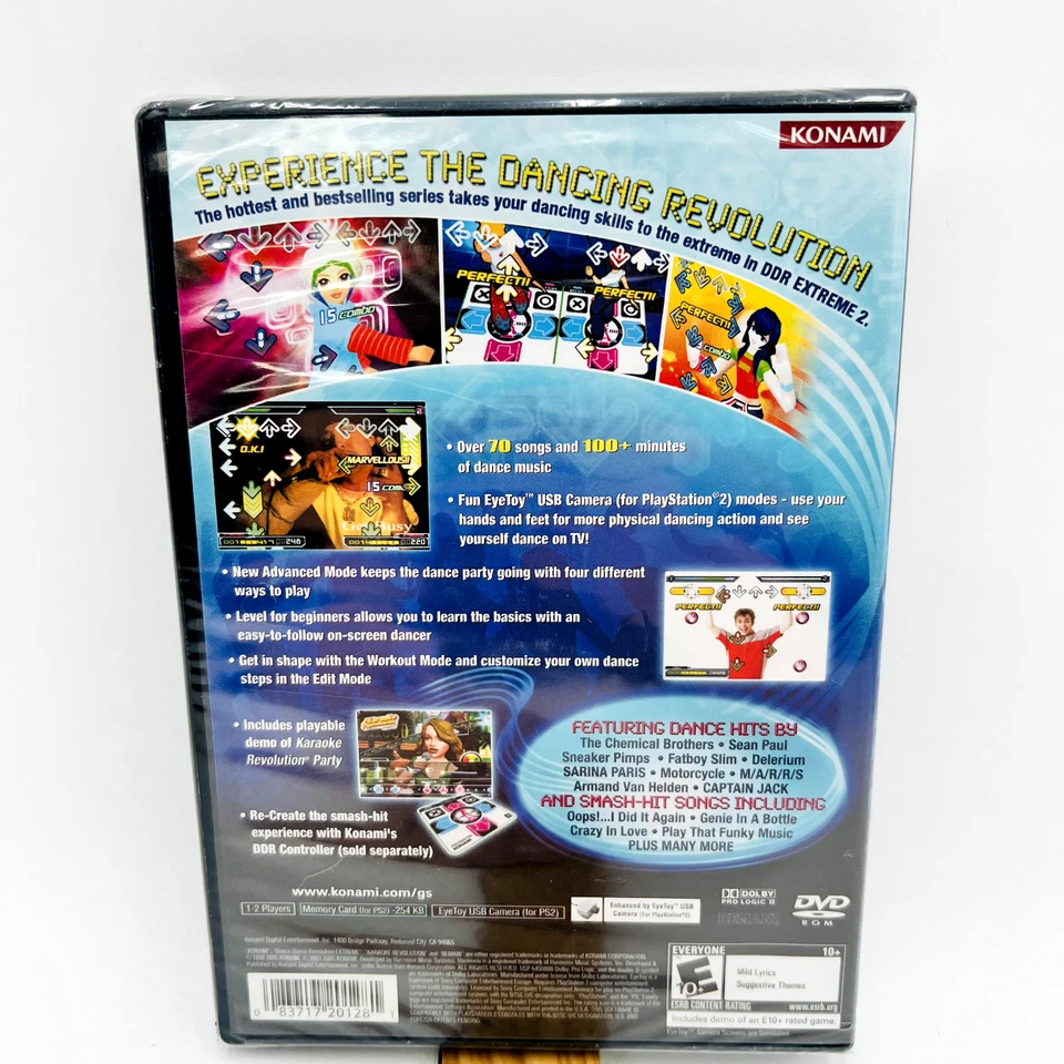 Dance Dance Revolution Extreme 2 (PlayStation 2, 2005) - Image 2 of 4