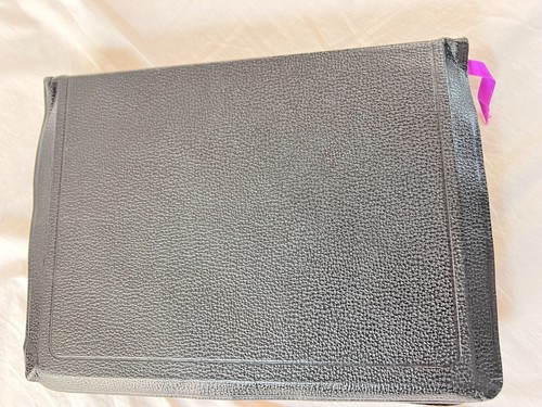 Holy Bible, The Good Leader, KJV, Indexed,Red Letter, Illustrated, Leather, 1948 - Foto 15 di 17