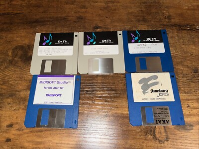 Dr T's X-OR With MPE Atari 520 1040 Mega ST, Midisoft Studio Atari Drum Patterns
