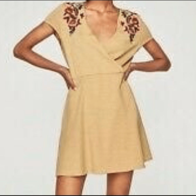 black and white floral knit dress Floral Jacquard Soft Knit Tunic main image 0