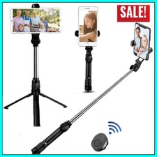 Remote Selfie Stick Tripod Desk Holder For Android/ iPhone Phone Desktop Stand