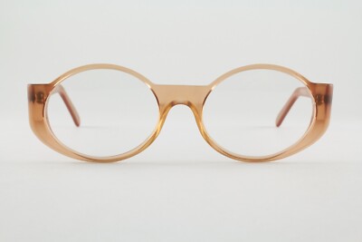 Rare Authentic Michel Henau BORONO 283 50mm Peach Frames Glasses  