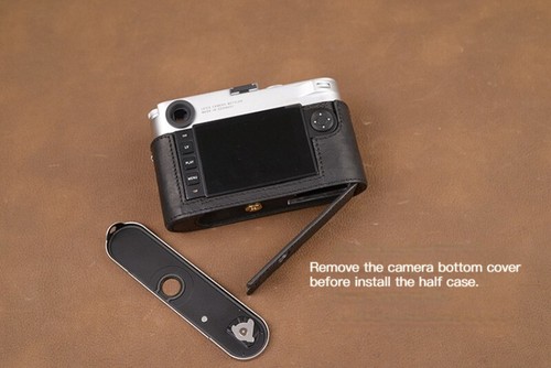 Leather Half Case For Leica M10 M10P M10M Camera Retro Protective Case Handmade - 第 5/15 張圖片