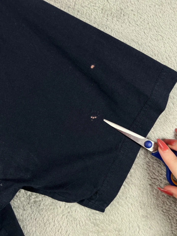 Camiseta Newport Azul Pájaros de una Pluma Fiesta Juntos Loro Talla XL Negra Crew Foto 4 de 4