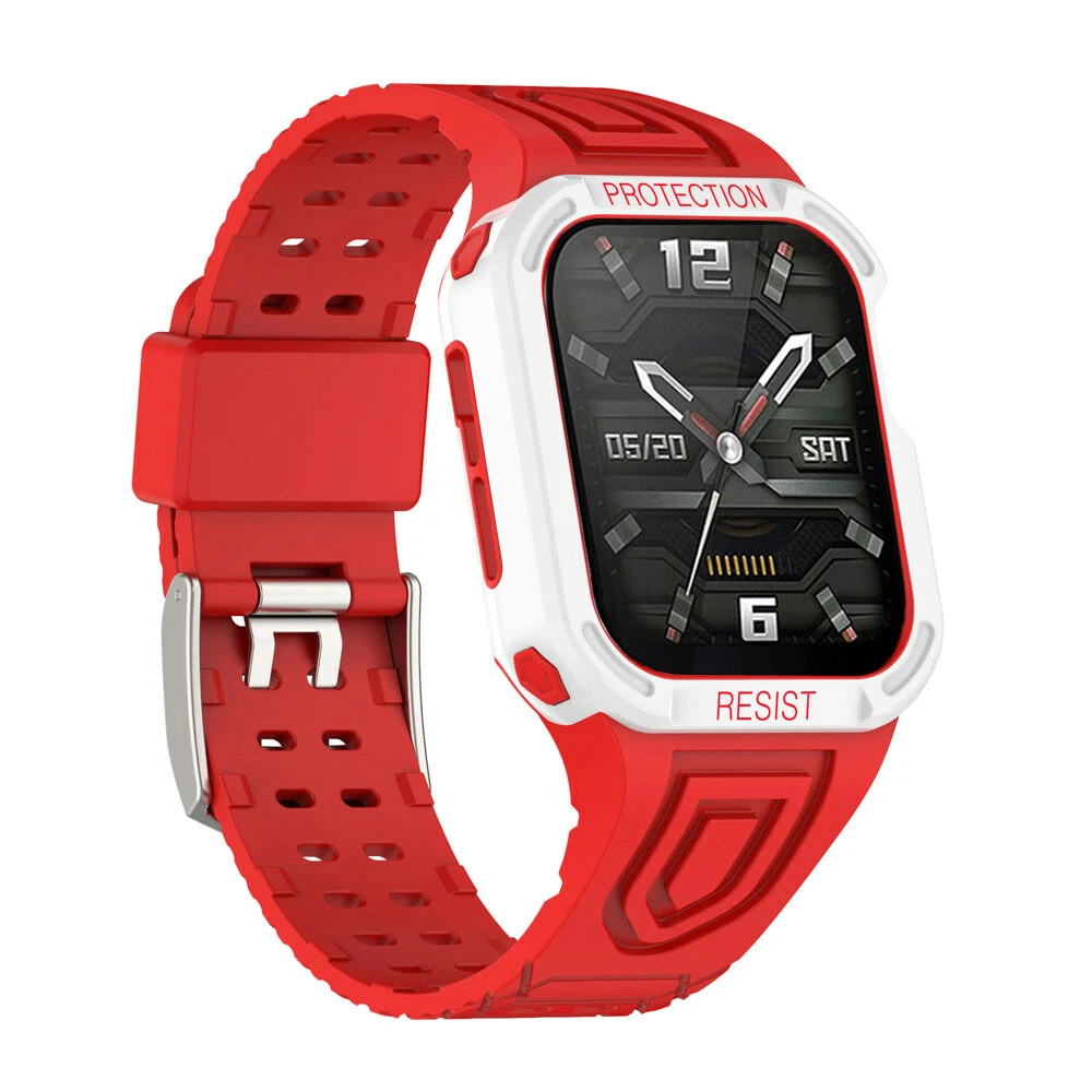Rugged Protective Case Strap Bands 41 45mm Apple Watch Series 7