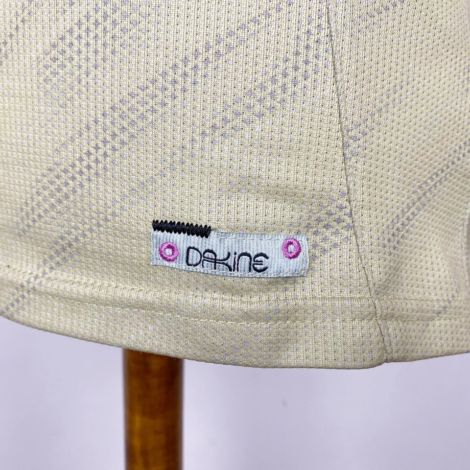 Camisa de ciclismo Dakine Chartreuse gris estampado media cremallera manga corta mujer talla L Foto 4 de 4