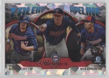2019 Bowman Talent Pipeline Chrome Atomic Refractor Nick Gordon Brent Rooker n0c