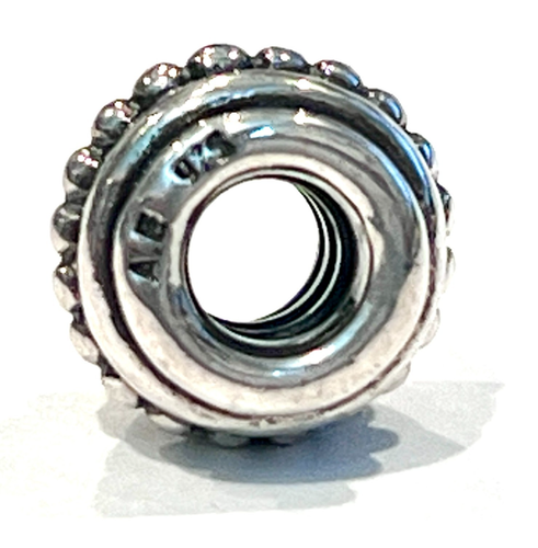 PANDORA 790301 Hopi Charm Spacer Sterling Silver Bead Stamped ALE 925 RETIRED - Picture 5 of 8