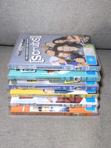 Scrubs The Complete Series 1-6 (Seasons 1 2 3 4 5 & 6 ) DVD Bundle Lot Set - Picture 2 of 6