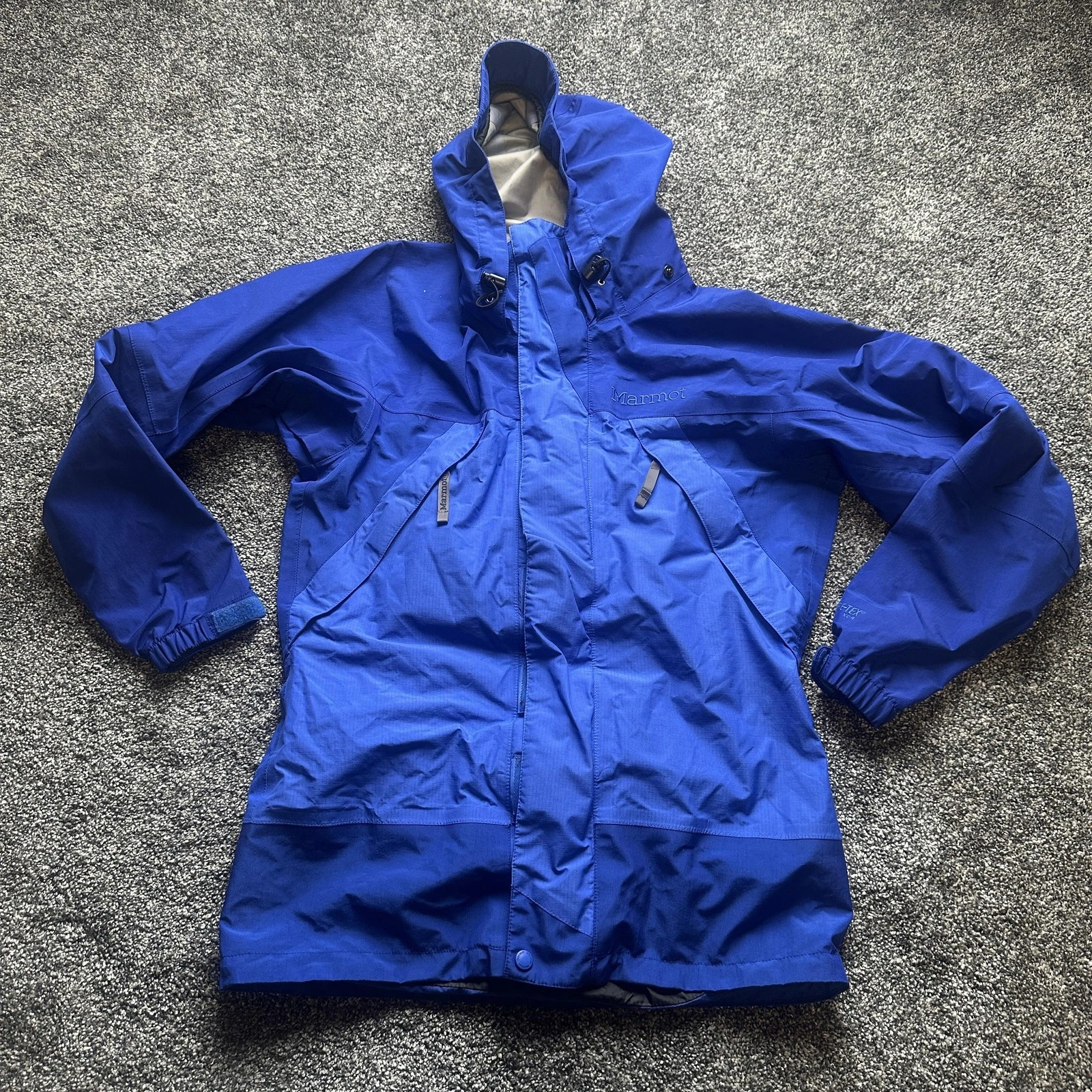 Marmot Jacket Mens M Blue Gore-Tex XCR Hooded Ski Waterproof Lined Pockets
Opens in a new window or