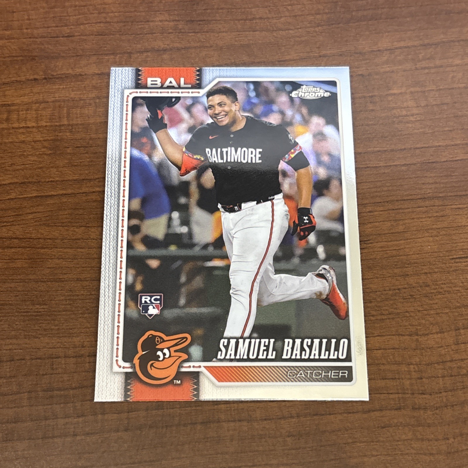 2026 Topps Chrome SAMUEL BASALLO #7 Rookie Baltimore Orioles RC