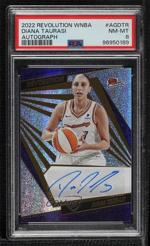 Diana Taurasi #AG-DTR 2022 Panini Revolution WNBA Autographs card