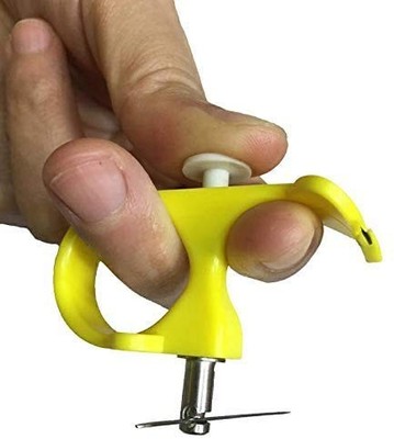 Needle Puller, 3 in 1 Thread Cutter Sewing Thimble Shielded Protector Pin Nee...