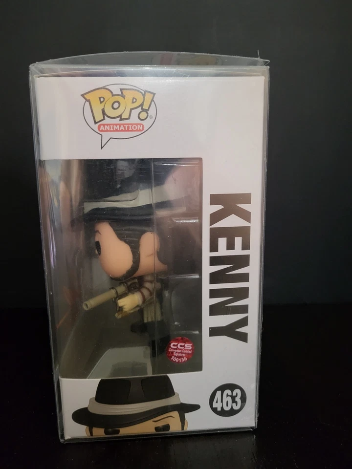 Kenny 463 Funko Pop Attack on Titan FIRMADO ROJO Phil Parsons "Long Time Levi" Certificado de Autenticidad Foto 2 de 4