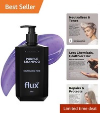 Hydrating Purple Shampoo for Color-Treated Hair - Anti-Brass Solution - 8 Oz