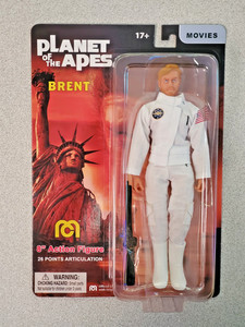 MEGO Beneath the Planet of The Apes BRENT 8" Figure TOPPS EXCLUSIVE Unopened