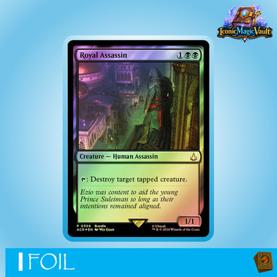 Royal Assassin V.3 | Foil | MTG Magic | Assassin's Creed Promo | EN | NM