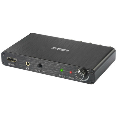 SpeaKa Professional Audio Extraktor [HDMI - Cinch] 3840 x 2160 Pixel 4096 x 2160