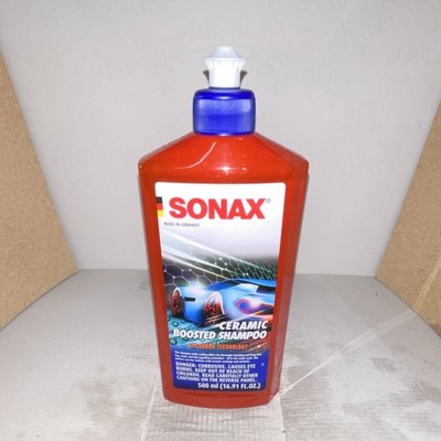 Sonax Ceramic Boosted Shampoo SI-Carbon Technology 500 Ml (16.91 FL. OZ.) New