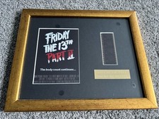 Friday 13th Part II Film Cell