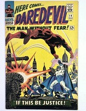DAREDEVIL #14 - KA-ZAR & THE PLUNDERER! SILVE...