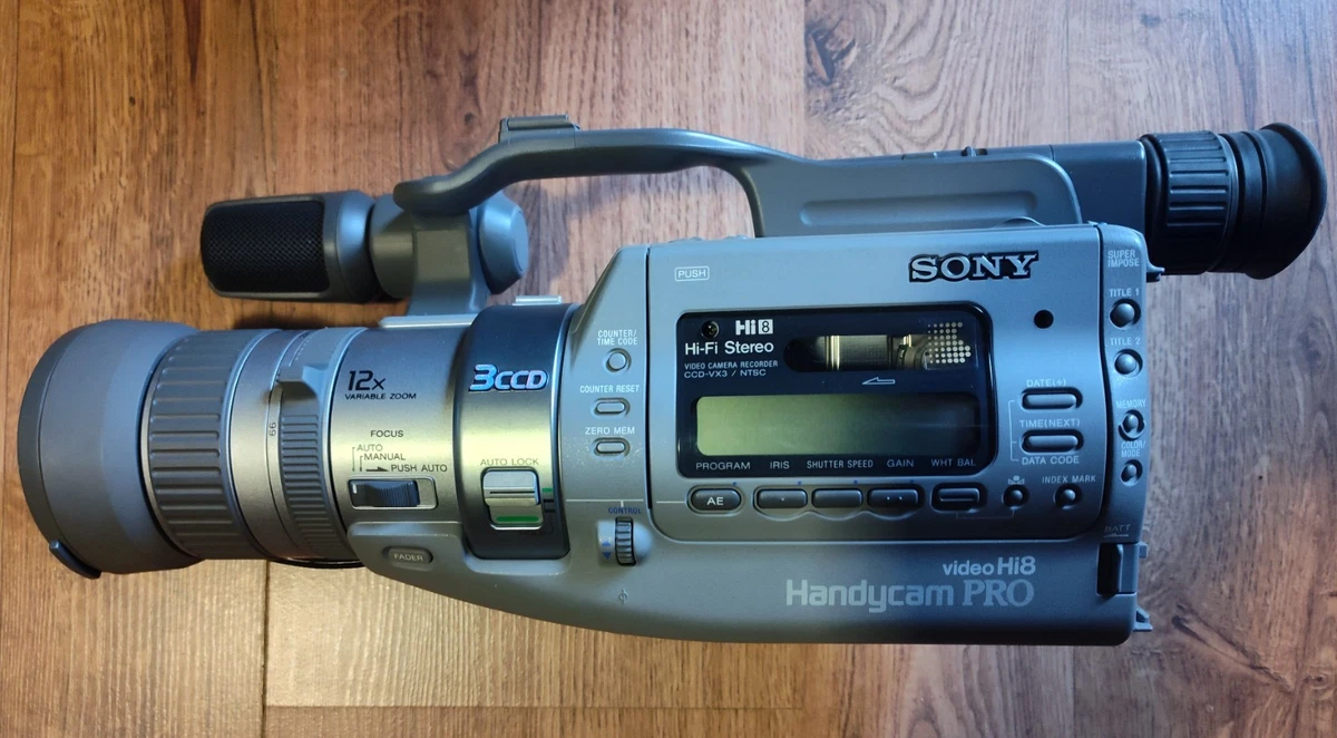 Preços baixos em Câmeras de Vídeo Hi8 Sony Handycam Cinza | eBay