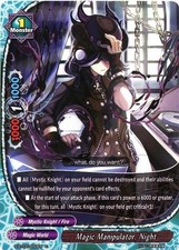 Future Card Buddyfight Magic Manipulator, Night S-BT03/0053EN C Magic World