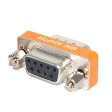 DB9s 9Pin Female To 8Pin Male Serials Port Coupler For Video Equipment