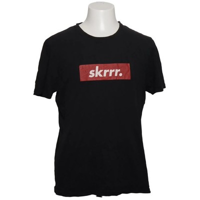 FSBN, T-shirt, Größe: XL, Slim Fit, Schwarz, Print, Herren #vxC