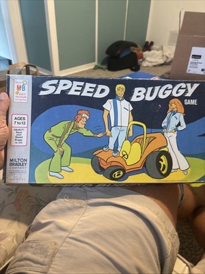 Speed Buggy Board Game 1973 Milton Bradley Vintage Game 100% Complete