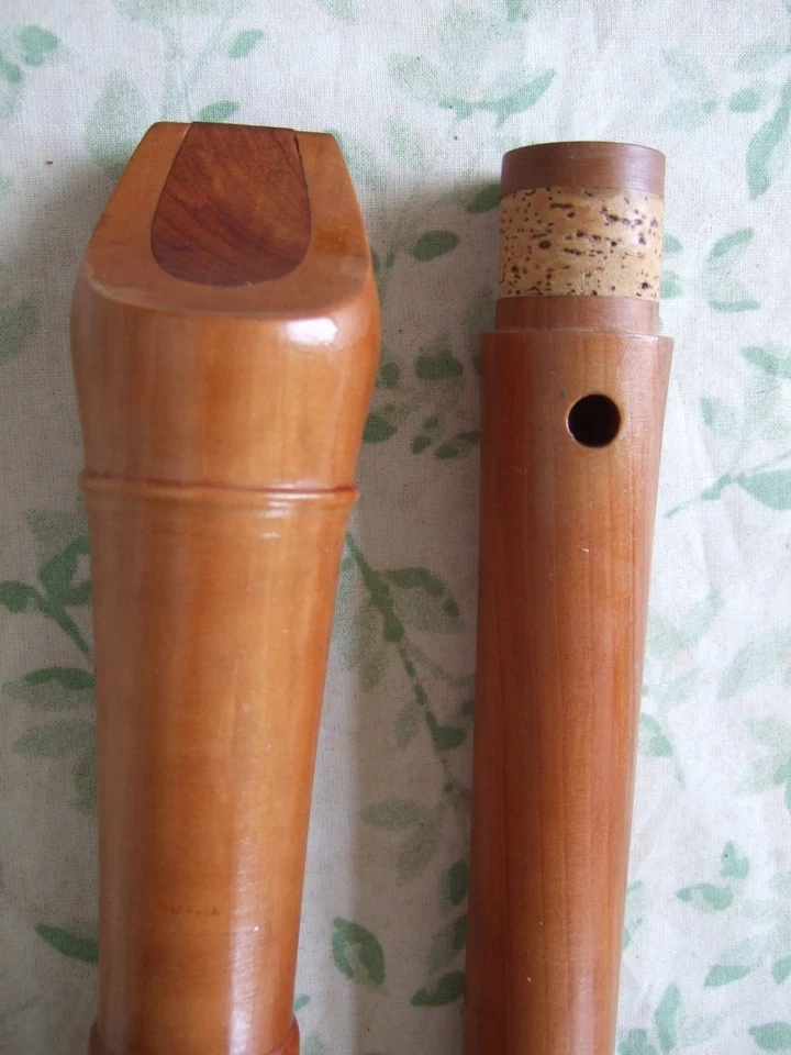 Grabadora de agudos/alto real Adler de madera, barroca, pera, buen estado Foto 3 de 4