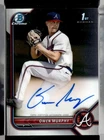 2022 BOWMAN CHROME 1ST PROSPECT AUTO OWEN MURPHY BRAVES