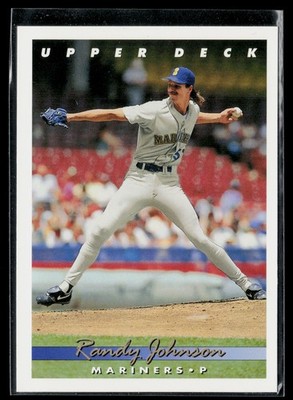 Randy Johnson 1993 Upper Deck #336 Seattle Mariners