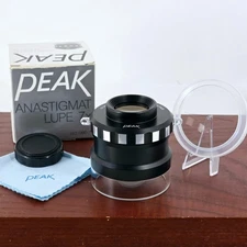 🌸[Near MINT] Peak Anastigmat Lupe Loupe 7x Magnifier No.1990-7 From JAPAN