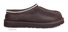 UGG Tasman Distressed Burnt Cedar Suede Fur Slippers Mens Size 7 -NIB-