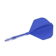 CUESOUL T19 Carbon Integrated Dart Shaft and Flight Big Standard Shape-Blue
