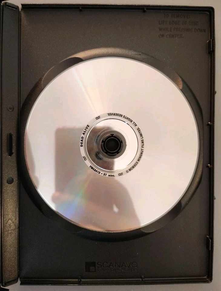 Dead Alive DVD Out of Print RARE Peter Jackson Cult Horror Comedy Classic OOP - Image 4 of 4