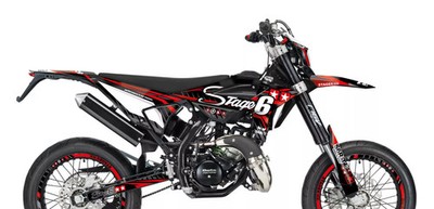 Dekor Kit Beta RR ab 2021 Stage6 Rot