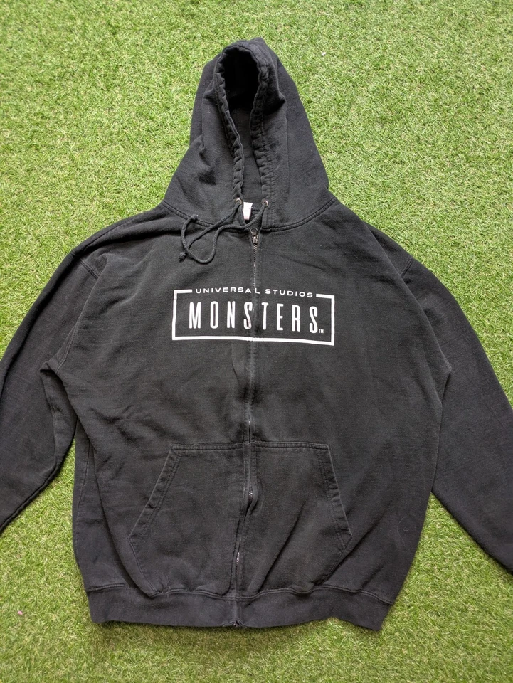 Sudadera con Capucha Universal Studios Horror Nights Universal Monsters Talla 3XL Negra Foto 4 de 4