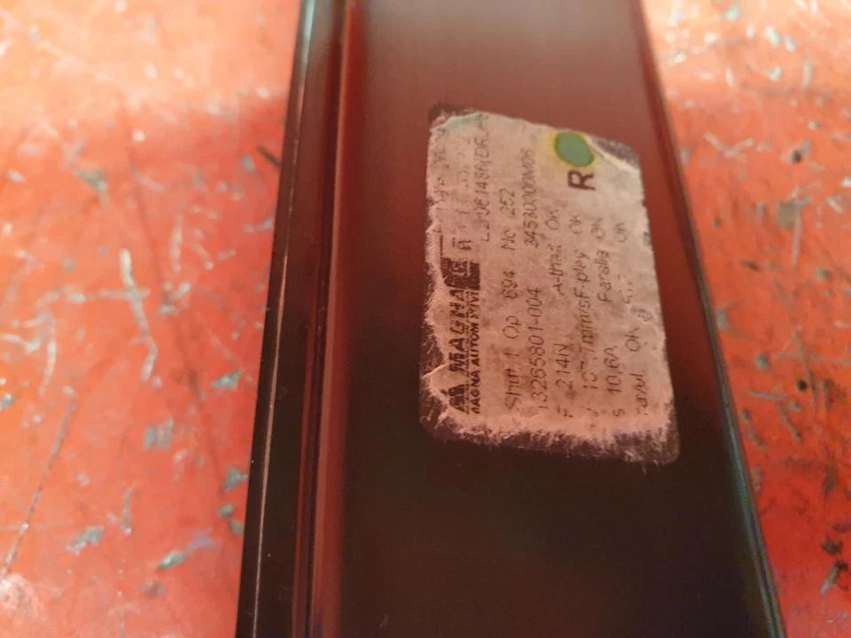 VAUXHALL MERIVA WINDOW REGULATOR FRONT DRIVER SIDE OFFSIDE RH 2010 - Image 4 of 4