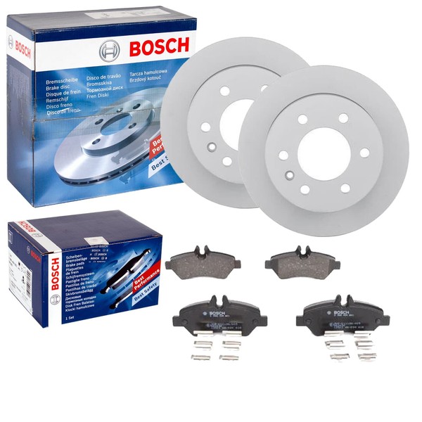 Bosch Bremsscheiben 298Mm + BelÄGe Hinten Passend FüR VW Crafter 30/35-image