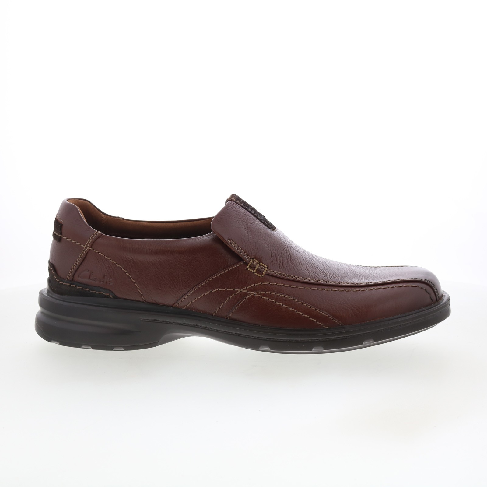 Clarks Gessler Step 26179433 Mens Brown Loafers - Slip Ons Casual Shoes 10890₽