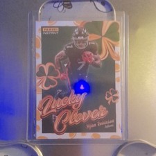 Panini 2025 Instant Lucky Clover Bijan Robinson Atlanta Falcons Insert #7