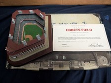 danbury mint Ebbets Field Stadium Brooklyn Dodgers *NO ORIGINAL BOX*
