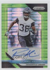 2018 Panini Prizm Rookie Neon Green Pulsar Ronnie Harrison #RA-RH Auto jc3
