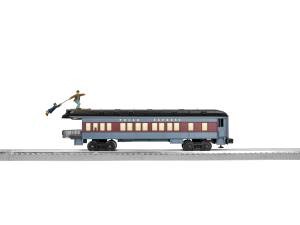 Lionel 2027800 O Polar Express Esquí Hobo Observación Coche con Techo Negro LN | Condition: Used