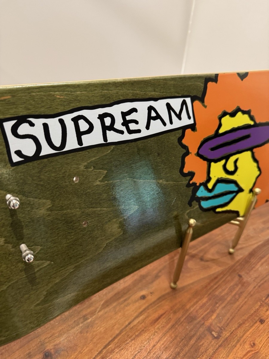 Supreme Gonz Ramm Art Skateboard Deck Green 32