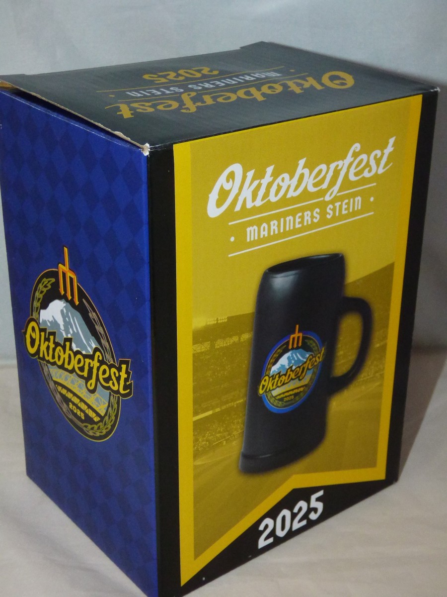 Seattle Mariners - 2025 Oktoberfest Stein SGA | eBay