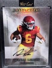 Makai Lemon 1/1 Auto Matte Metal USC NFL Prospect Rare PRC 1 Of 1
