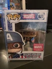 Funko Pop! Marvel Captain America #821 Exclusive Year of the Shield w/protector.